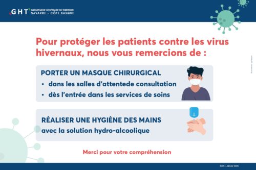 Port du masque obligatoire au sein de l&rsquo;EPS de Garazi