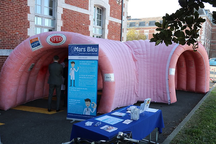 Mars Bleu en Pays basque : « Côlon tour » à Saint-Palais, consultations dépistage à Bardos, Biarritz et Ispoure