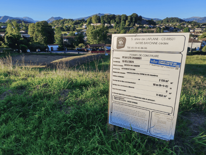 Démarrage des travaux pour le nouvel Ehpad à Ispoure